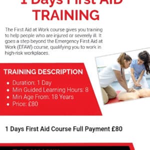 1 Day First Aid Training