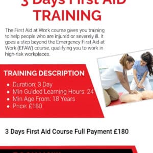 3 Days First Aid Training