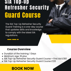 SIA Top-Up Refresher Security Guard Training